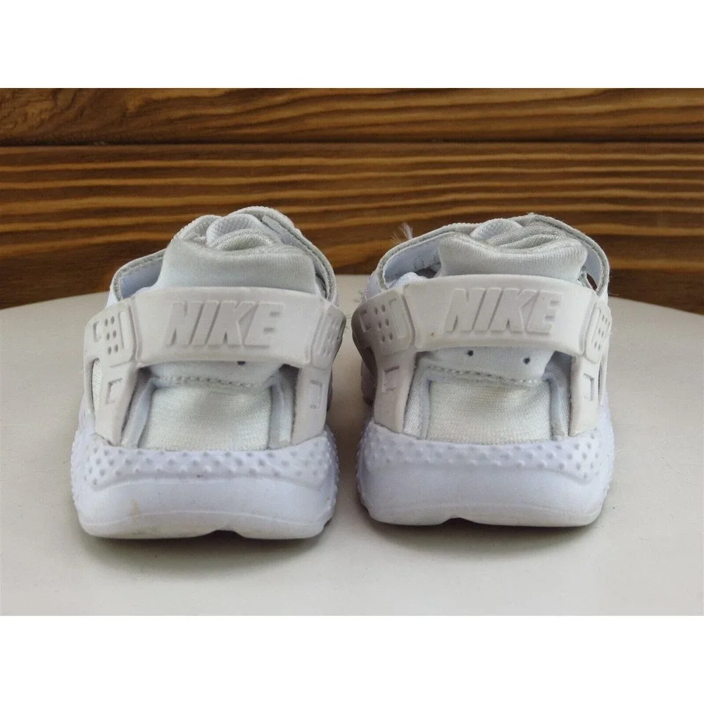 Nike‎ Sz 8 Toddler Unisex Sneaker White Synthetic Huarache Medium